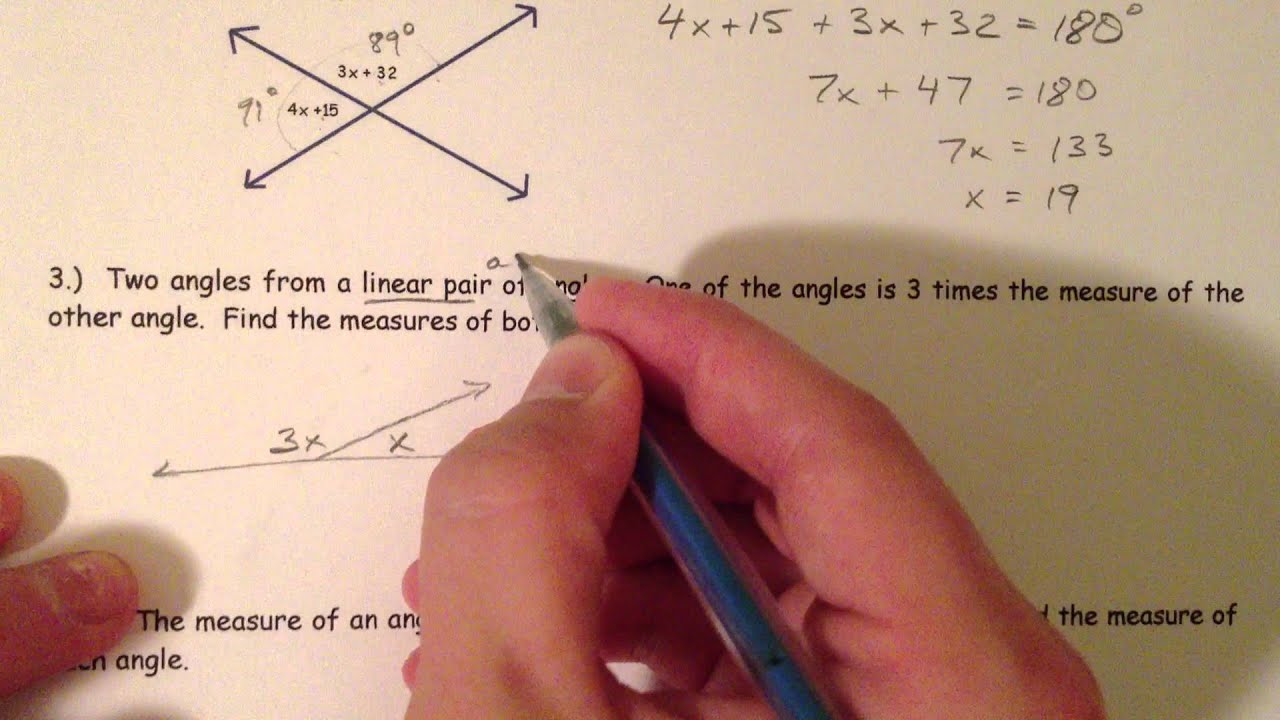 applying angle relationships calculator